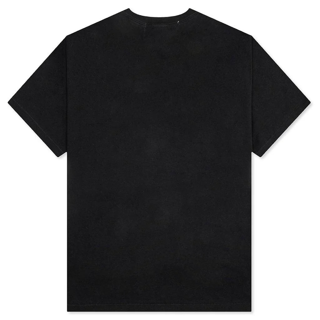 Slow Down Beaded Tee Black