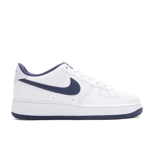 Air Force 1 LV8 2 GS White Midnight Navy Football Grey