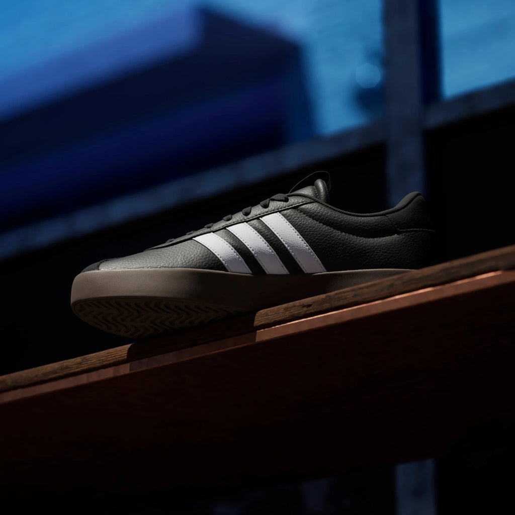 adidas VL Court 30 Shoes Core Black White Gum5