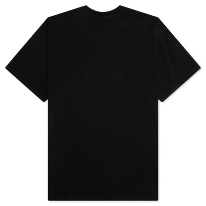 Gray Horizon S S Knit Oversized Fit Shirt Black