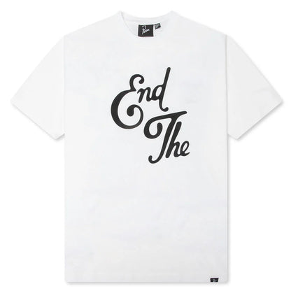 End The Loungechair T Shirt White