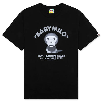 Baby Milo 25th Anniversary Photo Tee Black