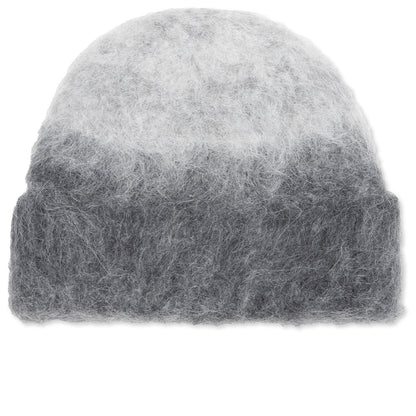 Ombre Knit Beanie Light Grey