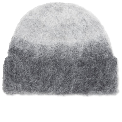 Ombre Knit Beanie Light Grey