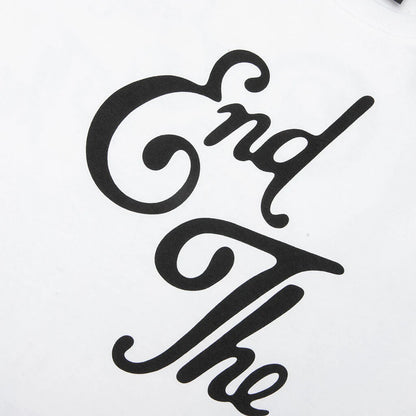 End The Loungechair T Shirt White