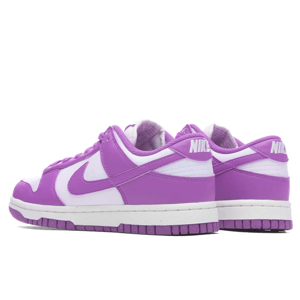 Womens Dunk Low Next Nature Summit White Black Raspberry