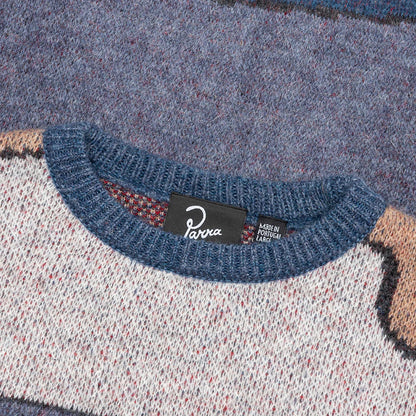 Your Street Knitted Pullover Blue