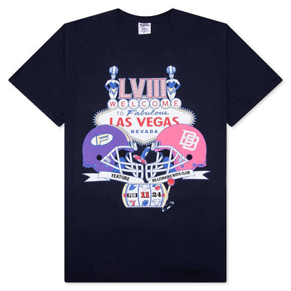Feature x Billionaire Boys Club Viva Short Sleeve Tee Navy