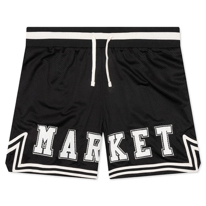 Market International Game Shorts Black