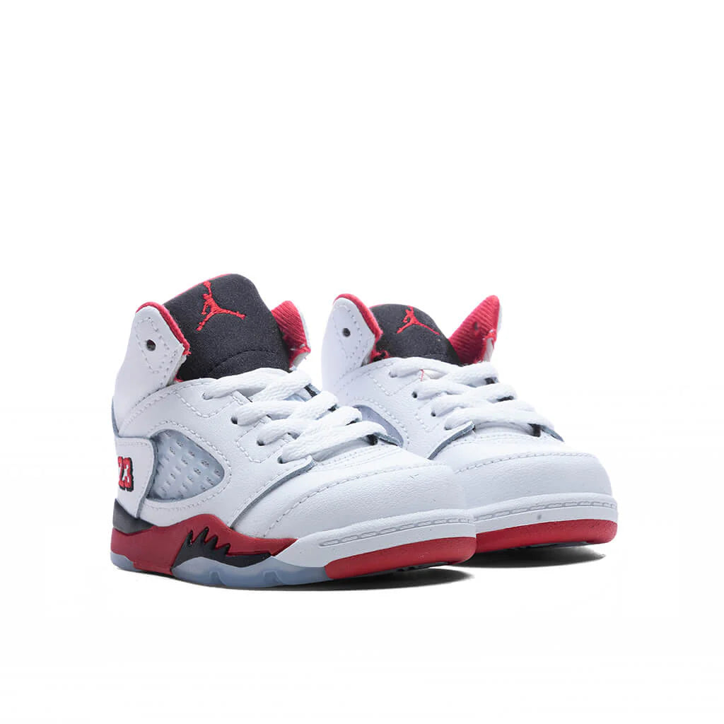 Air Jordan 5 Retro OG Fire Red Black Tongue TD White Fire Red Black