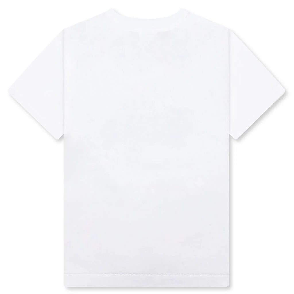 Kids Shark Milo on Bape Tee White Black