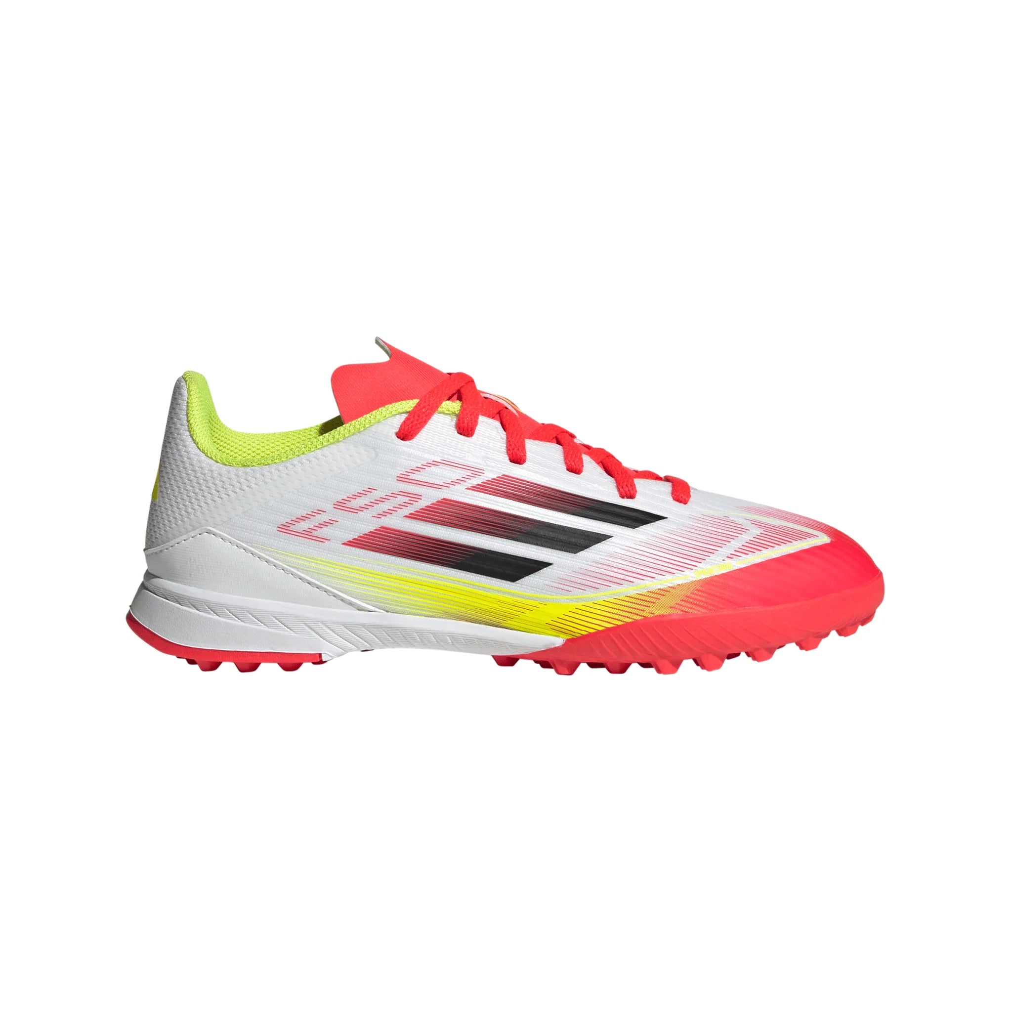 adidas F50 League Turf Boots Kids White Black