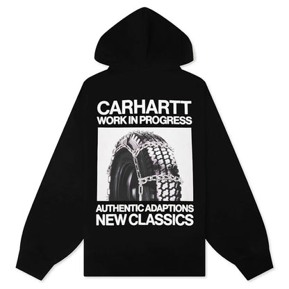 Hooded Sean Hamilton Sweatshirt Black