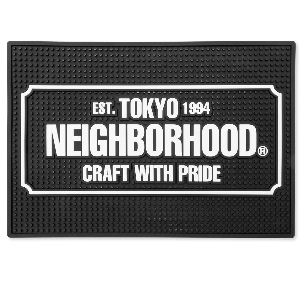 Logo Bar Mat Black