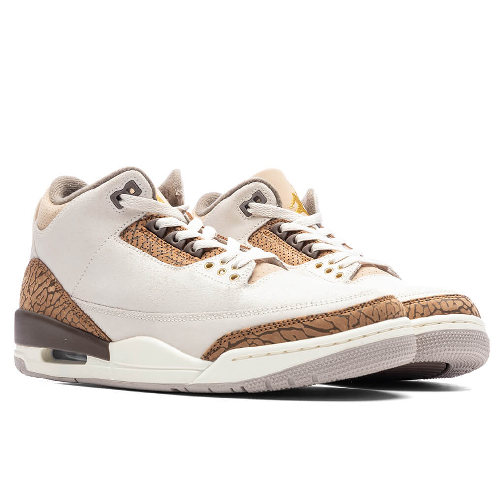 Air Jordan 3 Retro Light Orewood Brown Metallic Gold