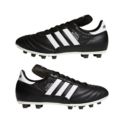 adidas Copa Mundial FG Firm Ground Soccer Cleats Black White Silver Metallic