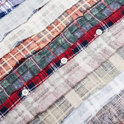 Ribbon Wide IO Flannel Shirt Assorted