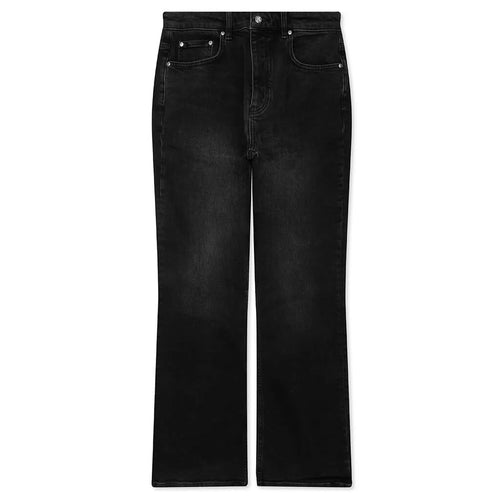 Boot Cut Denim Aged Black