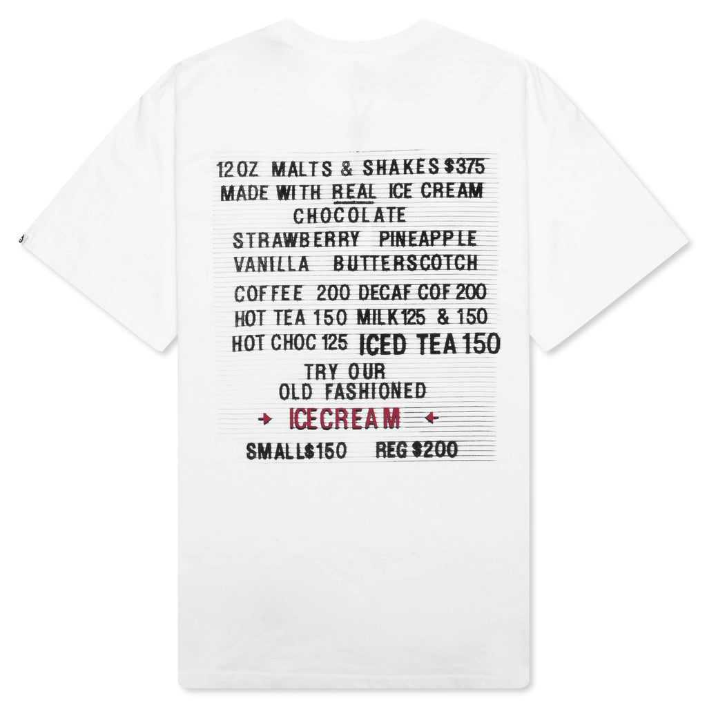 Dive S S Tee White