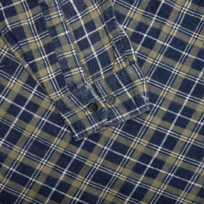 Ribbon Flannel Shirt Assorted
