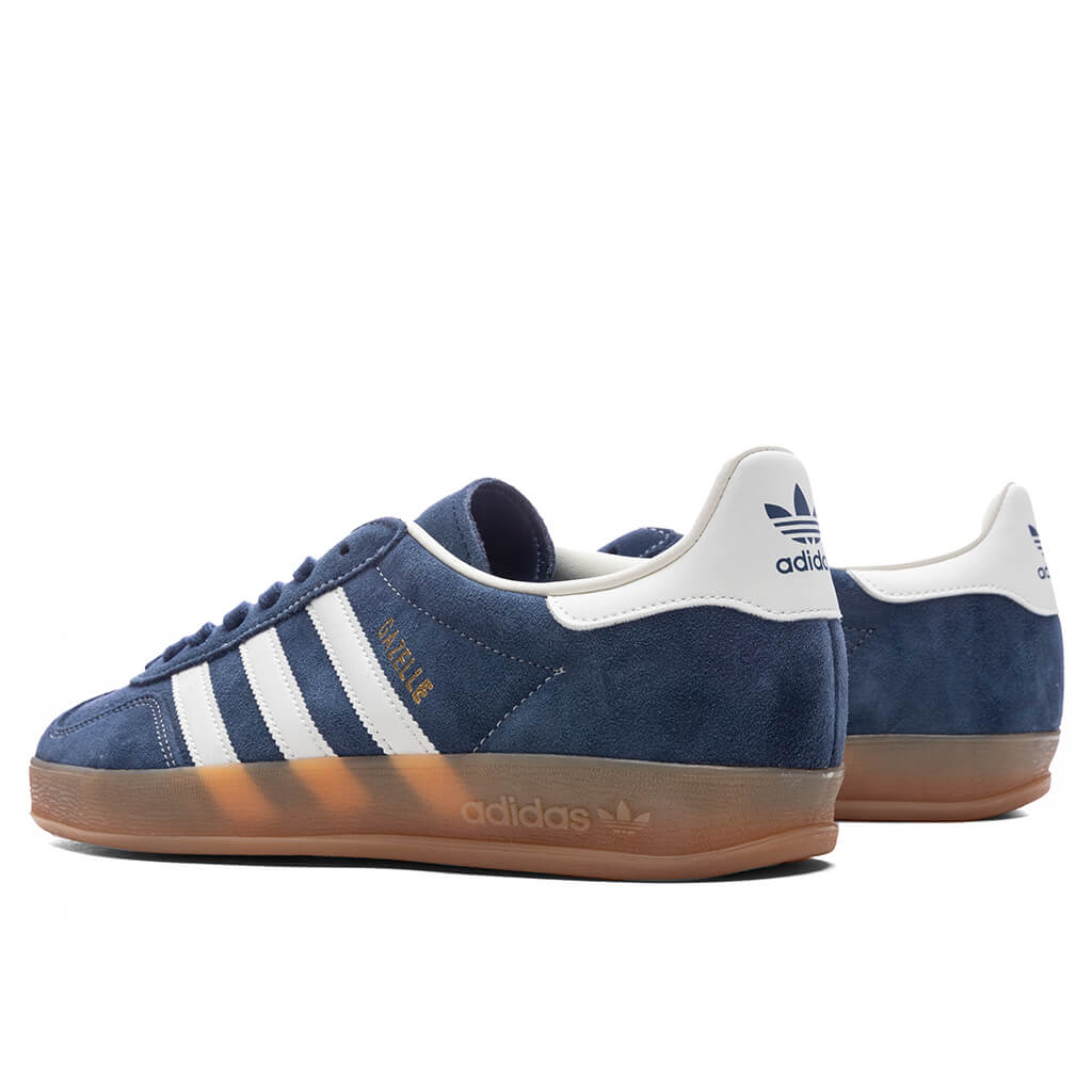 Gazelle Indoor Night Indigo Off White Gold Metallic