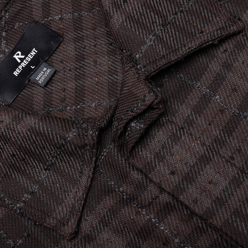 Rep Flannel Shirt Coffee