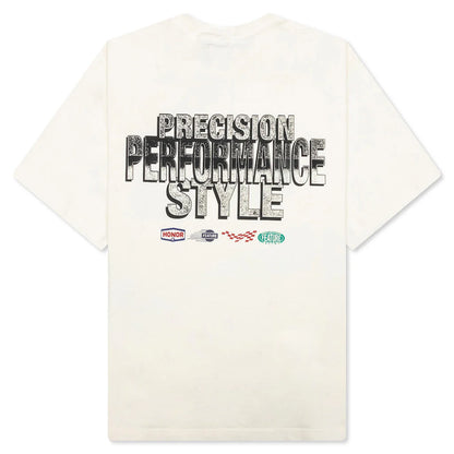 Feature x Honor The Gift Precision Graphic Tee White