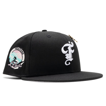 Feature x New Era 59FIFTY Fitted Old English F La Jolla Black White