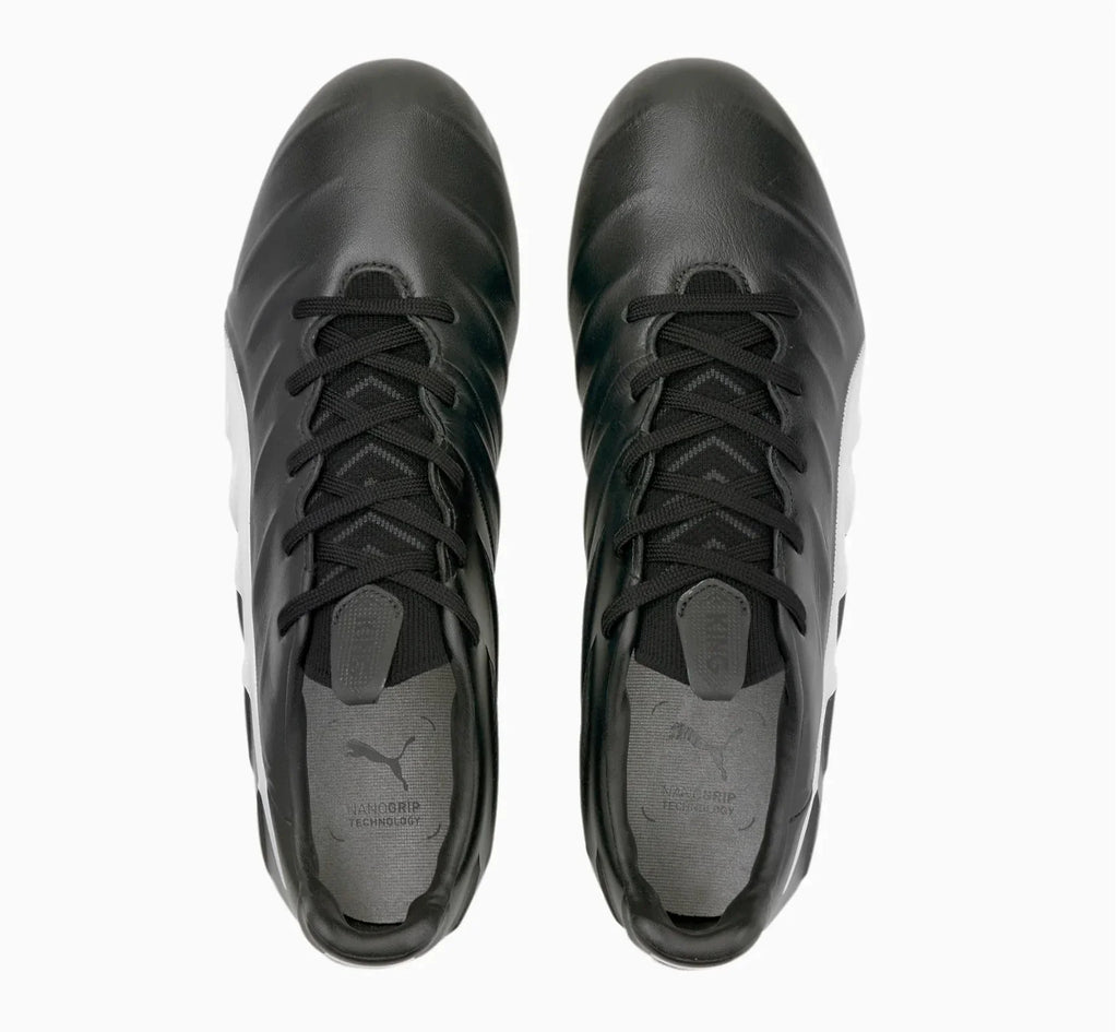 PUMA King Platinum 21 FG AG Black White
