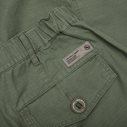 Wide Cargo Short Pants Olive Drab