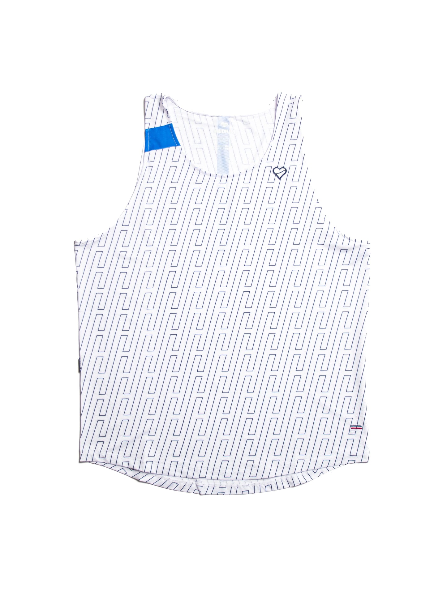 Heartbreak Mens Monogram Singlet
