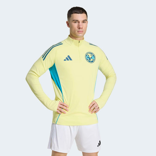 adidas Club America 25 26 Tiro25 Competition Mens Soccer Training Top Yellow Blue