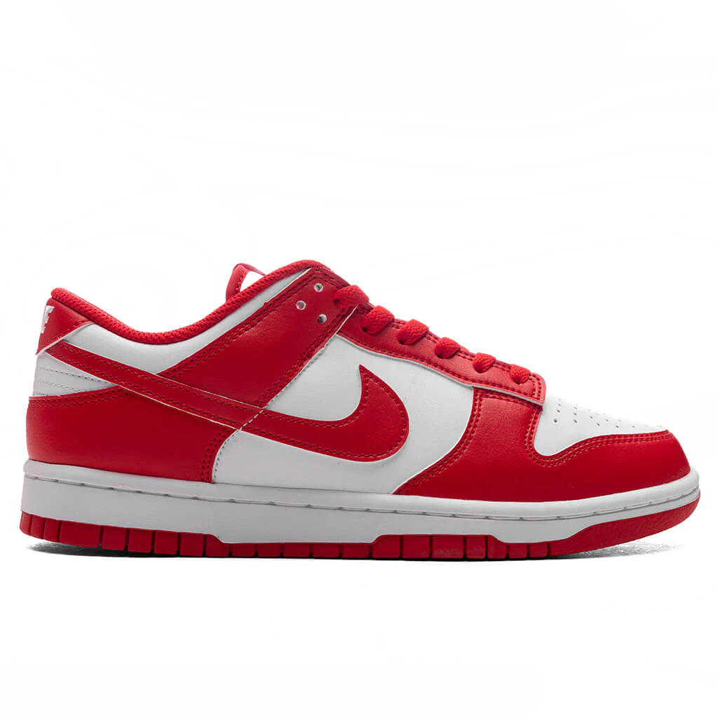 Dunk Low Retro White University Red