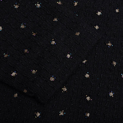 Beaded Cardigan Black