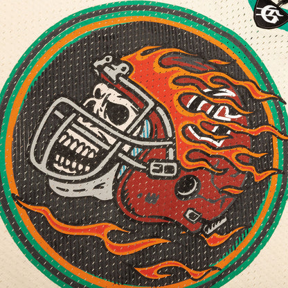 First Down Jersey Bone Teal Orange