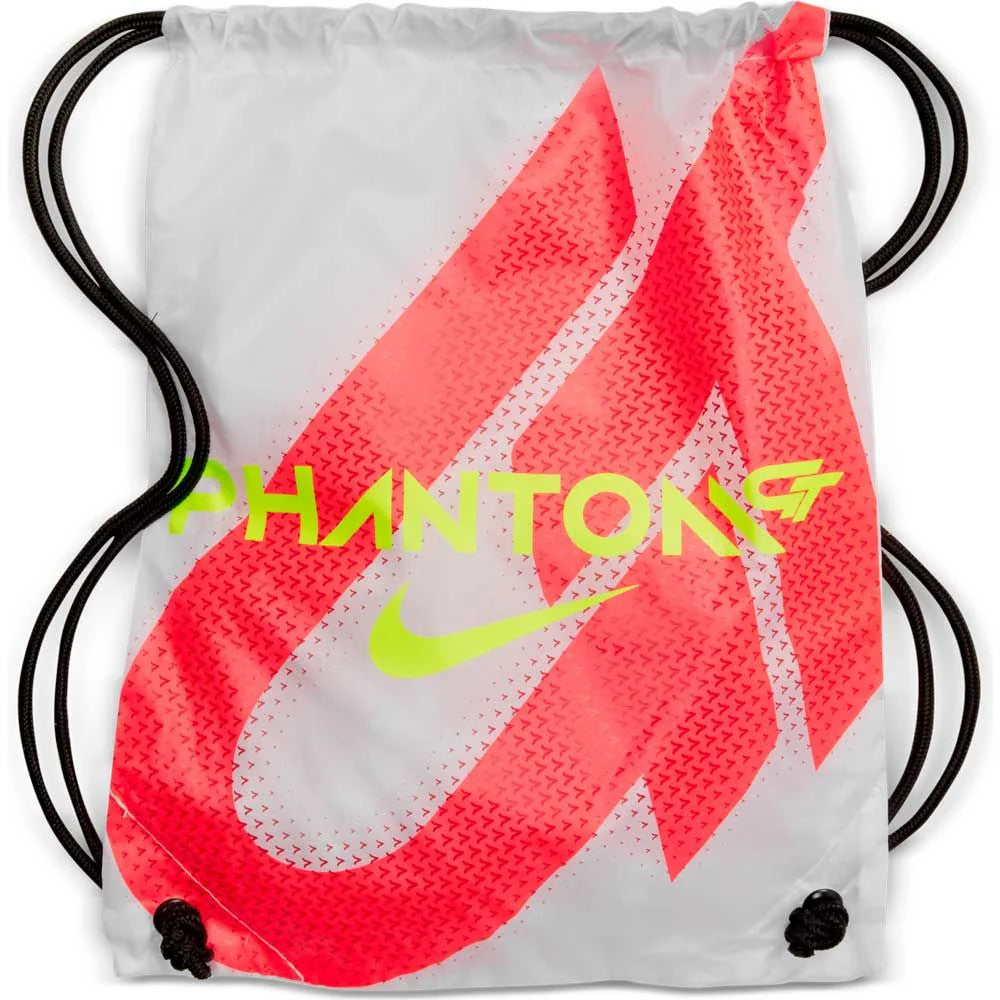 Nike Phantom GT2 Elite FG Firm Ground Soccer Cleats White Bright Crimson Volt