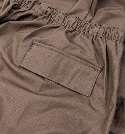 Mid Rise Oversized Street Cargo Womens Pant Mink Brown Sail