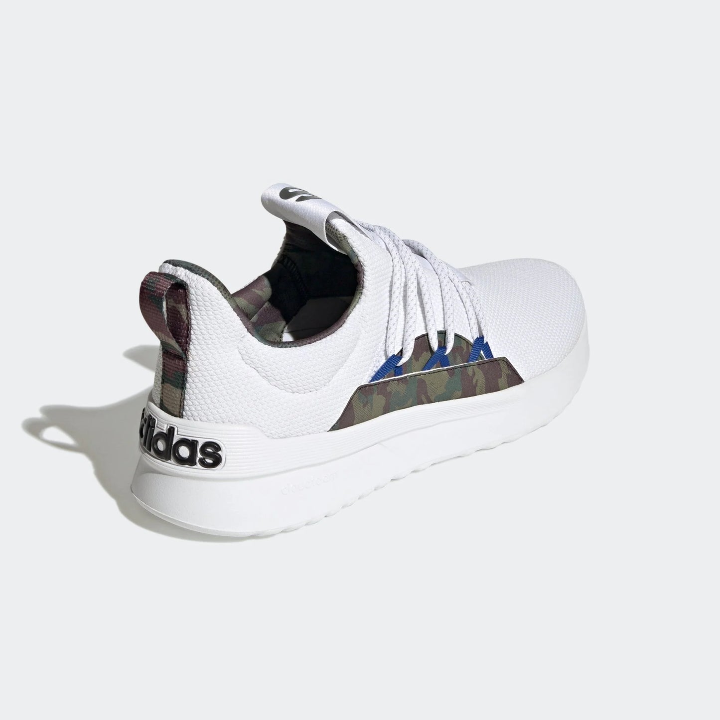 adidas Lite Racer Adapt 4 Cloudfoam Lifestyle Running Slip On Shoes Whjite Royal