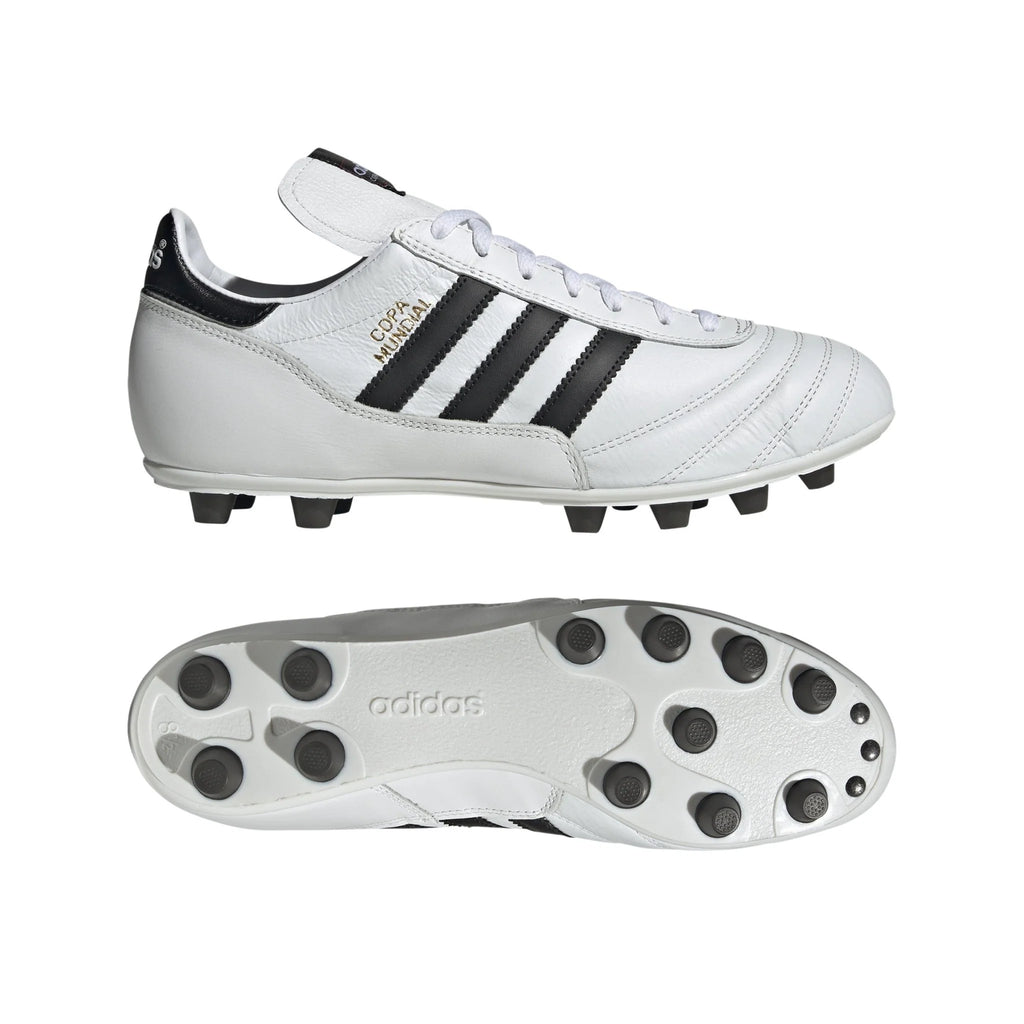 adidas Copa Mundial FG Firm Ground Soccer Cleats White Black Gold