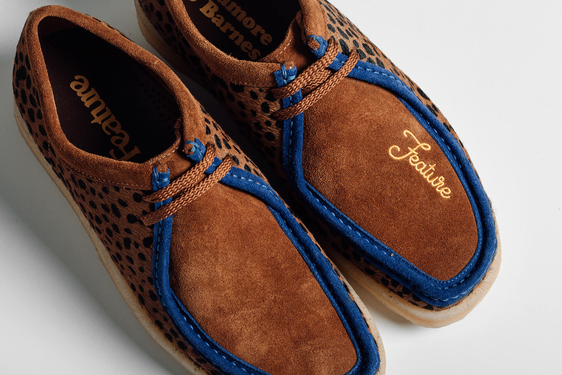 Feature x Padmore Barnes P204 Original Low Top Animal Purple
