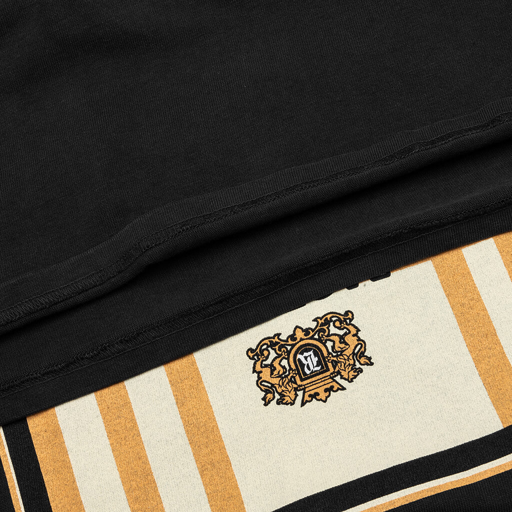Mont Blanc Hotel Tee Vintage Black
