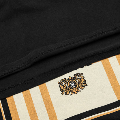 Mont Blanc Hotel Tee Vintage Black