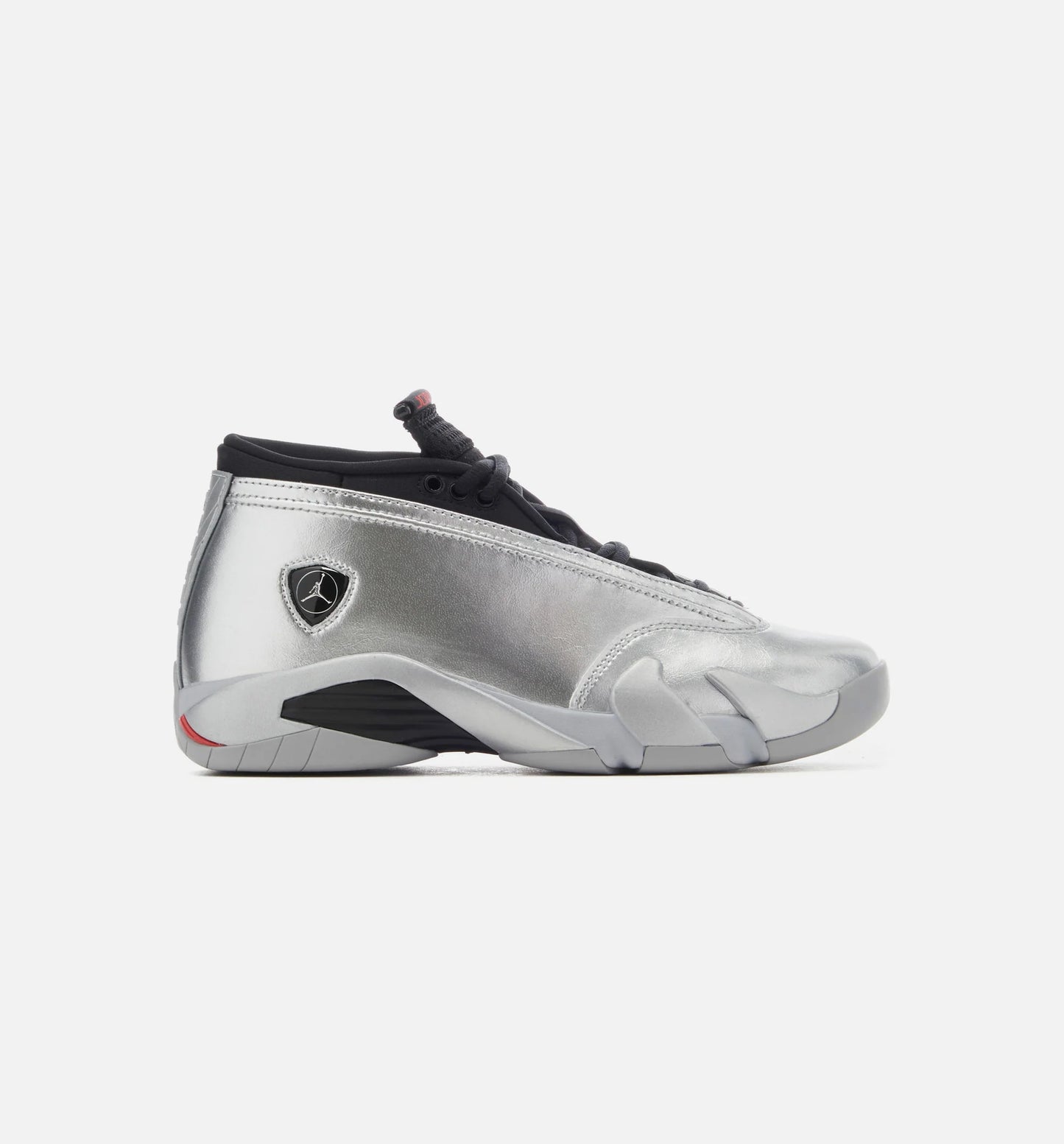 Air Jordan 14 Retro Low Metallic Silver Womens Lifestyle Shoe Silver