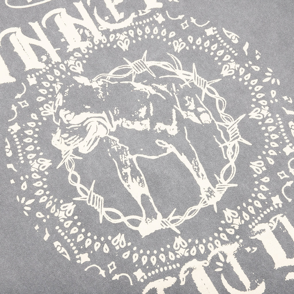 Barbed Wire Pitbull S S Tee Dark Grey