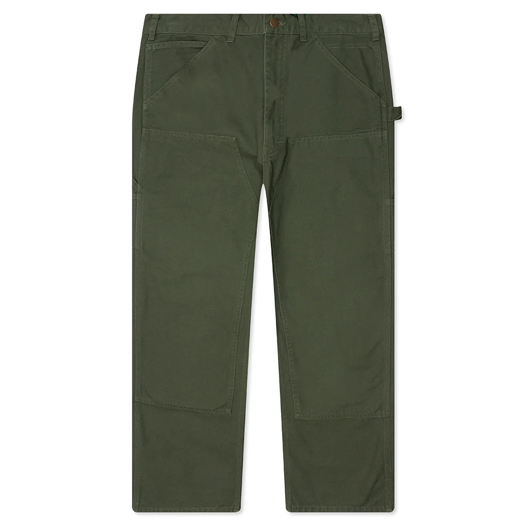 Cotton Canvas Painter Pant Moss Green
