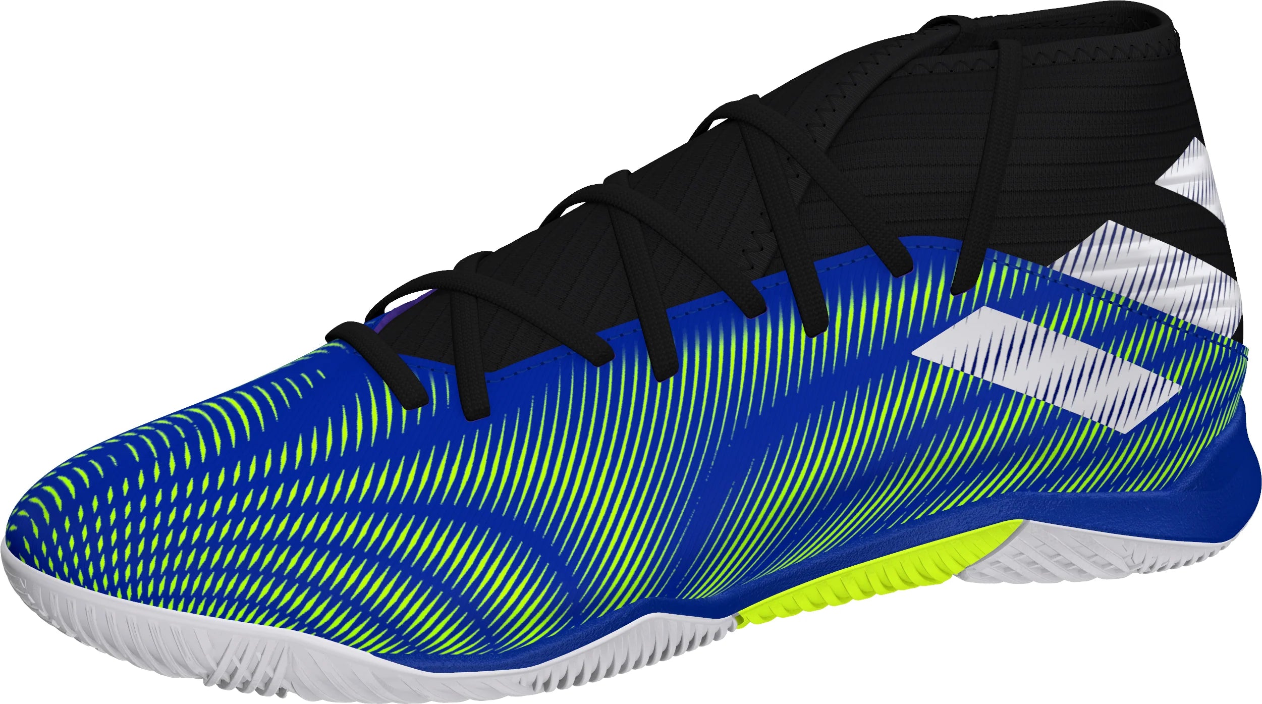 adidas Nemeziz 3 IN Mens Soccer Shoes RoyalWhite Yellow