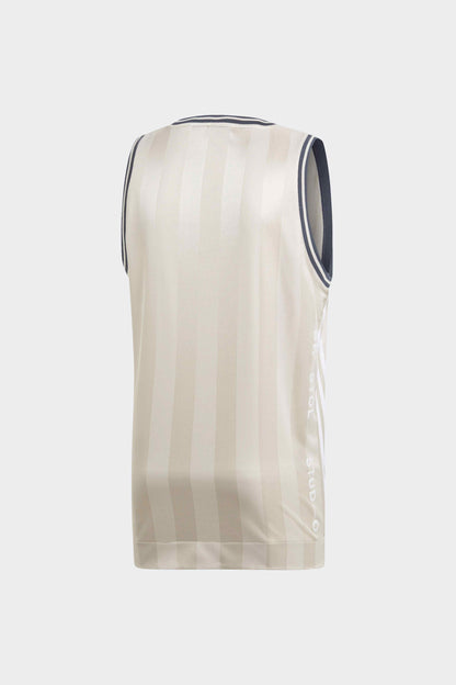 Mens Jersey Clear Brown White