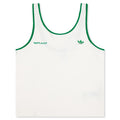 Womens Adidas x Sporty Rich Tank Top Off White Green