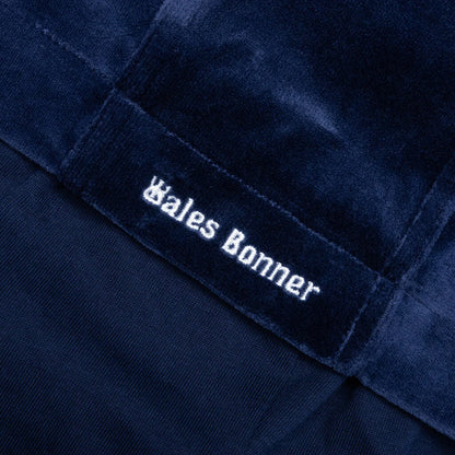 adidas Originals x Wales Bonner Velour Track Jacket Collegiate Navy