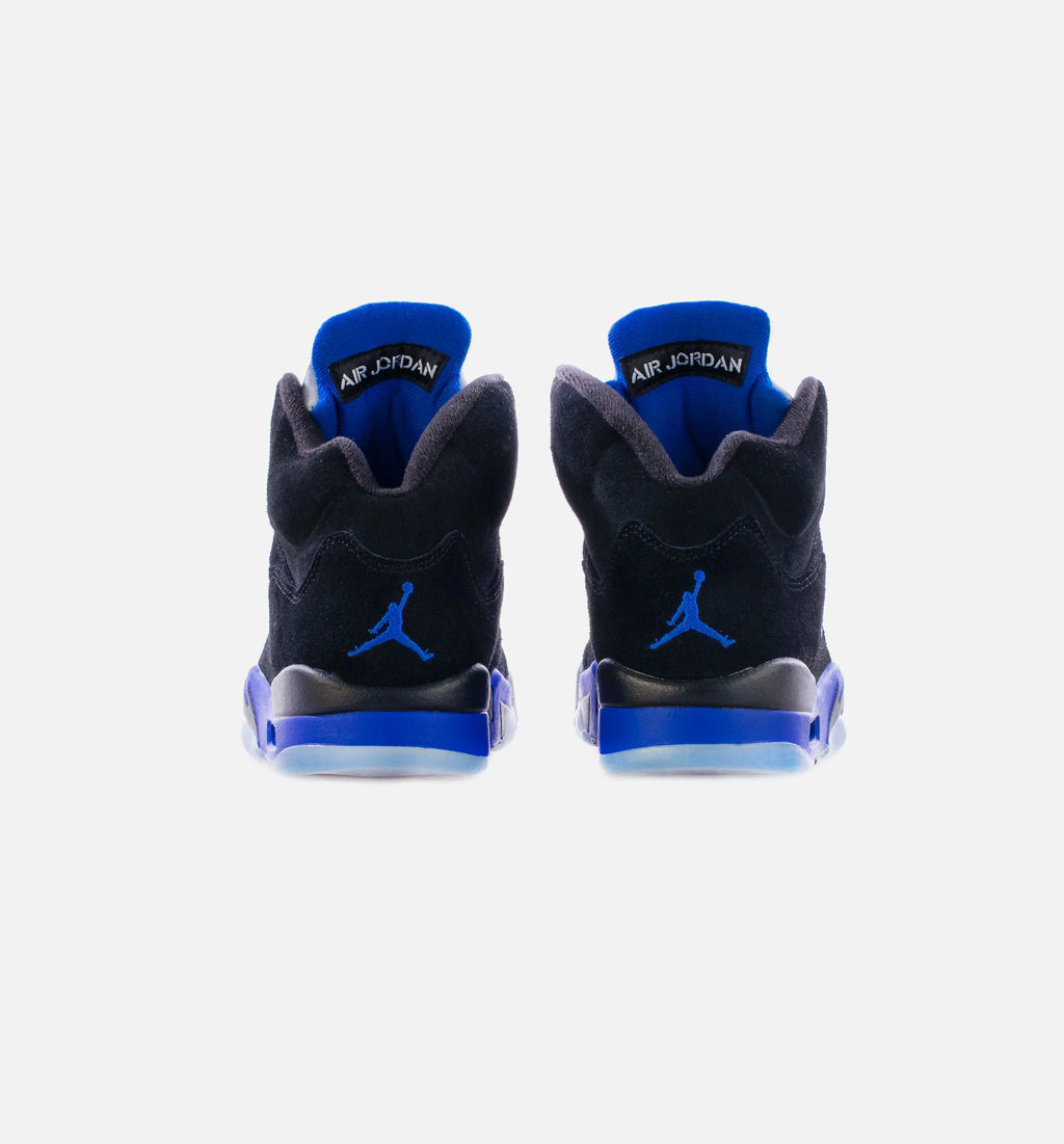 Air Jordan 5 Retro Racer Blue Mens Lifestyle Shoe Black Blue Limit One Per Customer